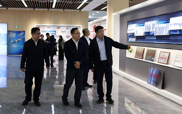 中國鋼研黨委副書記、總經(jīng)理高宏斌一行 到航產(chǎn)集團調(diào)研